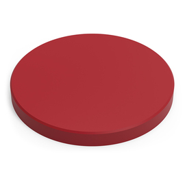 cutting board PE red Ø 500 mm x 50 mm product photo