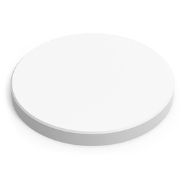 cutting board PE white Ø 500 mm x 50 mm product photo