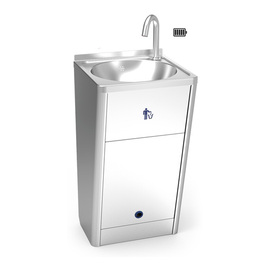 mobile hand wash basin temperature-adjustable | handling per sensor product photo