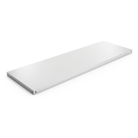 Stainless steel shelf for tables, stainless steel thickness 0.8 mm, 1200x500x35 mm product photo
