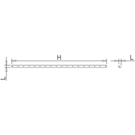 Regalgestell 40x40x850 mm product photo  S