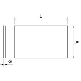 Stainless steel shelf IMAGINE GN 325x325 mm product photo S