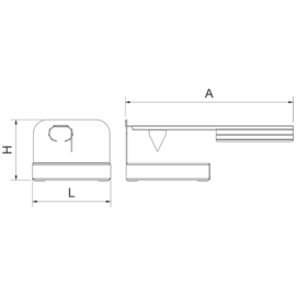 oyster opener stainless steel | tabletop unit product photo S