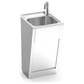 Automatic, battery-operated handheld washing machine (floor model) product photo