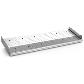 Stainless steel fish counter 2912 x 950 x H 270 mm product photo