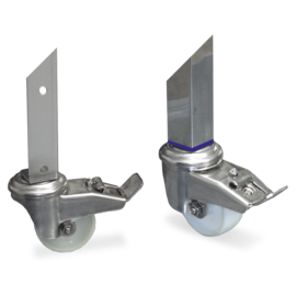 Mounting a roller to a shelf product photo