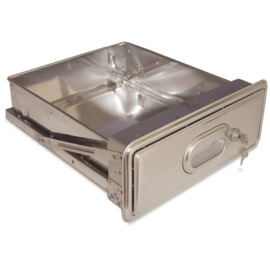 Drawer with lock for mounting on shelf 2/1 IMAGINE product photo