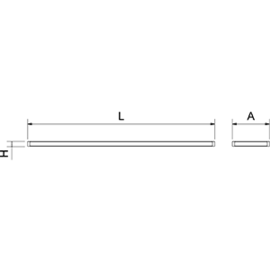 Additional storage space for stainless steel top shelf 1400x400 mm product photo  S