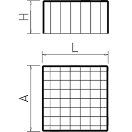 spare wooden block birch wood 400 mm x 400 mm H 25 cm product photo  S
