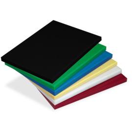 Standard polyethylene shelf IMAGINE GN 530x325x20 mm, red product photo