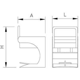 burger patty press manual for 2 patties ø 100 mm round product photo S