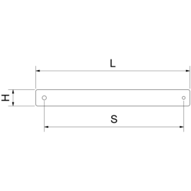 Replacement saw blade for butcher's saw, made of stainless steel, L 420 mm product photo  S