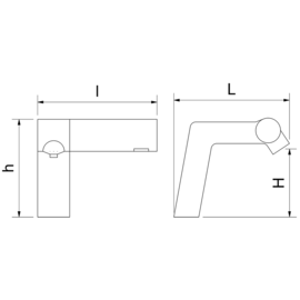 sensor faucet with hand dryer | mains operation product photo S