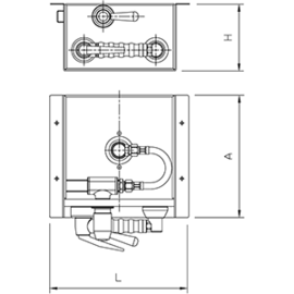 Oven spray head with reel product photo S