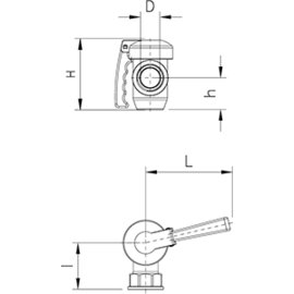 Drain valve 1" product photo  S
