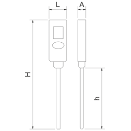 Imagine 2-tier stainless steel wall shelf, 764x450x860 mm. product photo  S