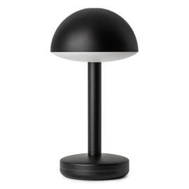 LED battery table lamp BUG aluminium black H 290 mm product photo