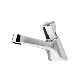 basin tap Basic self-closing outreach 106 mm H 93 mm product photo