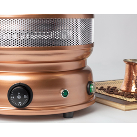 Turkish mocha stove with sand copper coloured product photo  S