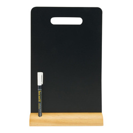 table chalkboard CARRY incl. wooden base | chalk pen H 335 mm product photo