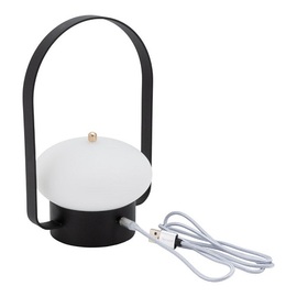 LED table service lamp BARCELONA black H 200 mm product photo  S