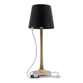 LED table lamp ROMA golden | black H 280 mm product photo  S