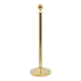 shut-off column golden coloured with ball head H 0.95 m product photo