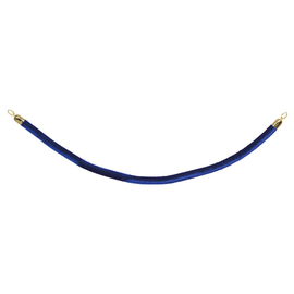 barrier cord smooth blue | colour of fittings golden coloured L 1.5 m product photo