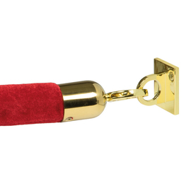 barrier cord smooth red | colour of fittings golden coloured L 1.5 m product photo  S