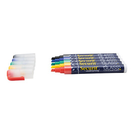 chalk pencil water resistant set of 4 • red • blue • yellow • green | 2 - 6 mm product photo