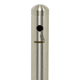 pst for standing ashtray, stainless steel product photo  S