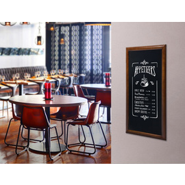 wall chalkboard LONG dark brown H 1000 mm product photo  S