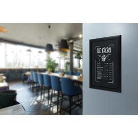wall chalkboard UNIVERSAL black H 763 mm incl. wall mounting product photo  S