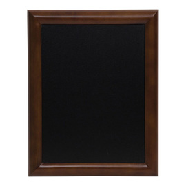wall chalkboard UNIVERSAL dark brown H 565 mm incl. wall mounting product photo