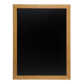 wall chalkboard UNIVERSAL teak wood coloured H 870 mm incl. wall mounting product photo