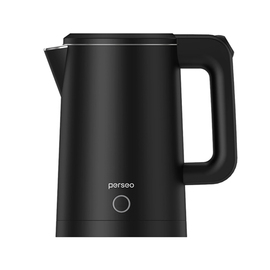 electric kettle SERENE 1 ltr | stainless steel black product photo
