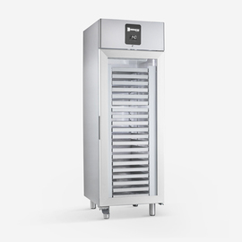 chocolate refrigerator CH 700 P PV with glass door | 630 ltr for 20 baking sheets à 600 x 400 mm product photo