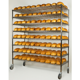 bakery trolley | bread cart WP-122 | 1220 mm x 610 mm H 1730 mm product photo