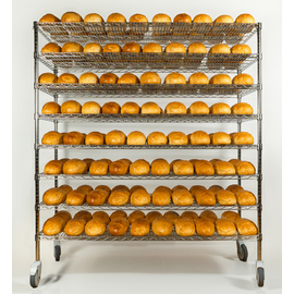 bakery trolley | bread cart WP-152 | 1520 mm x 610 mm H 1730 mm product photo