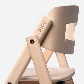 children's highchair Klapp beech natural-coloured product photo  S