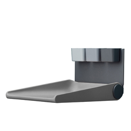 wall-mounted changing table Wally grey foldable product photo