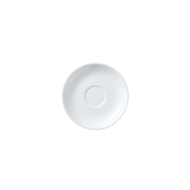 tea cup saucer CLASSIC WHITE | Bone China Ø 150 mm product photo