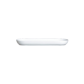 serving plate CLASSIC WHITE Bone China 253 mm x 93 mm product photo  S