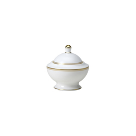 sugar jar BURNISHED GOLD Bone China 250 ml H 115 mm product photo