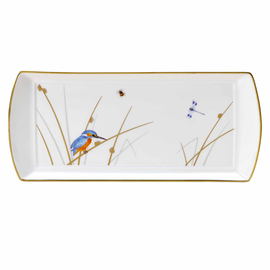 serving plate REED Bone China 340 mm x 150 mm product photo