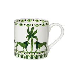 tumbler SULTAN`S GARDEN Bone China 350 ml lion product photo