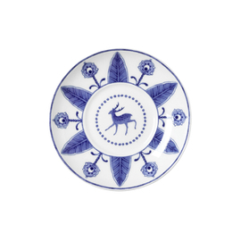 espresso saucer SULTAN`S GARDEN BLUE antelope | Bone China Ø 120 mm product photo