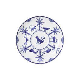 tea cup saucer SULTAN`S GARDEN BLUE | Bone China Ø 145 mm product photo