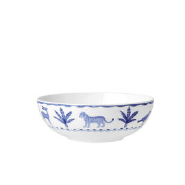 bowl SULTAN`S GARDEN BLUE white | blue Bone China 0.35 l product photo  S