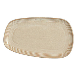 serving plate TERRACE stoneware 340 mm Truffle product photo